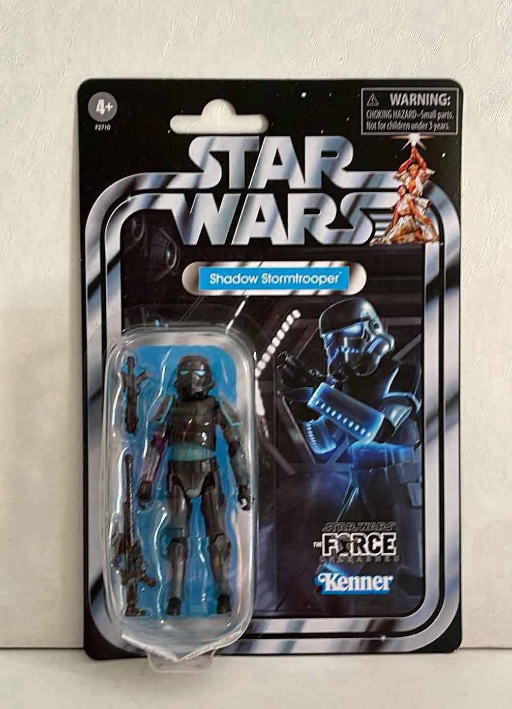 Photo 1 of NIB STAR WARS THE VINTAGE COLLECTION “SHADOW STORMTROOPER” ACTION FIGURE – RETAIL PRICE $17.99