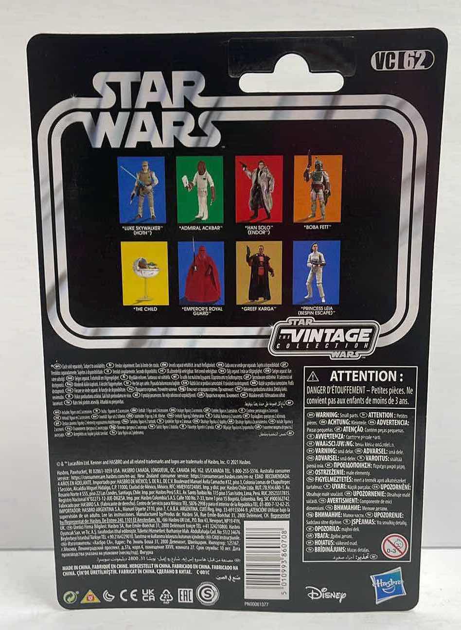 Photo 2 of NIB STAR WARS THE VINTAGE COLLECTION “HAN SOLO (ENDAR)” ACTION FIGURE – RETAIL PRICE $11.99