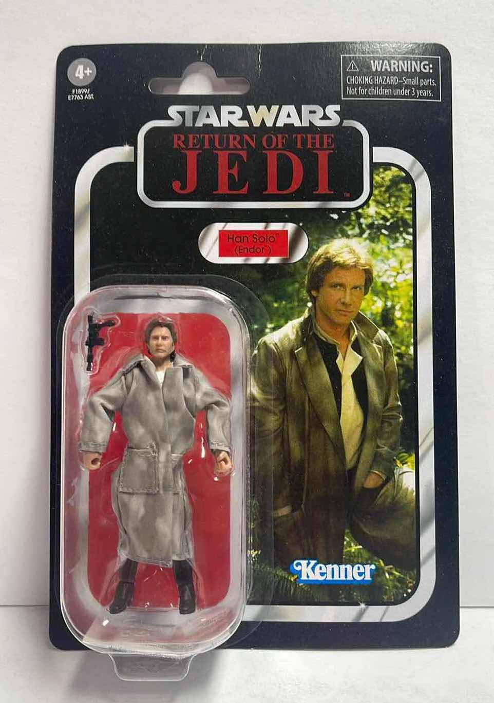 Photo 1 of NIB STAR WARS THE VINTAGE COLLECTION “HAN SOLO (ENDAR)” ACTION FIGURE – RETAIL PRICE $11.99