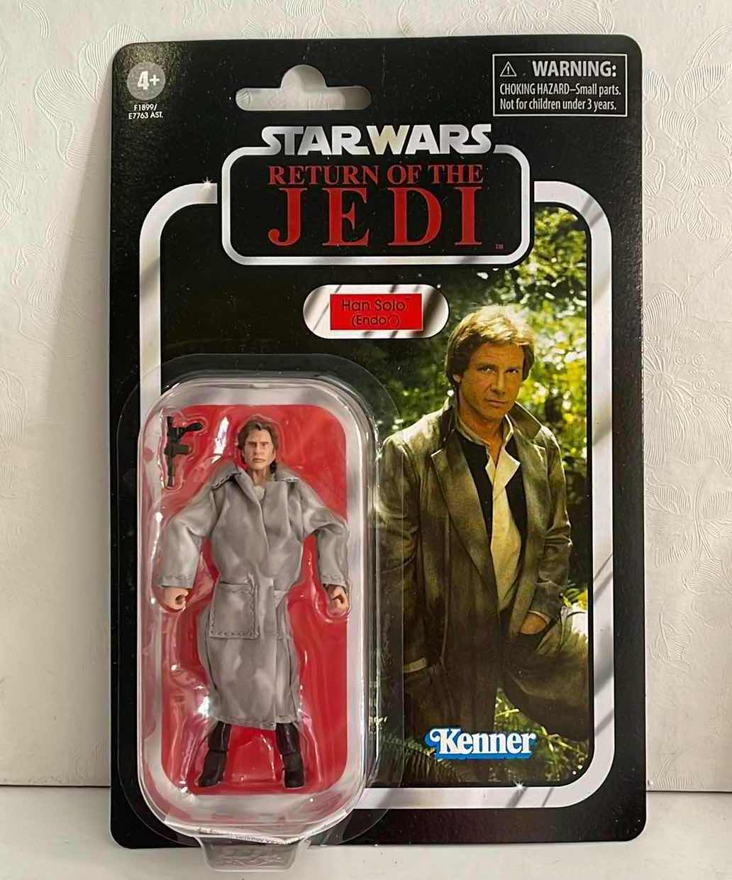 Photo 1 of NIB STAR WARS THE VINTAGE COLLECTION “HAN SOLO / ENDOR” ACTION FIGURE – RETAIL PRICE $15.99