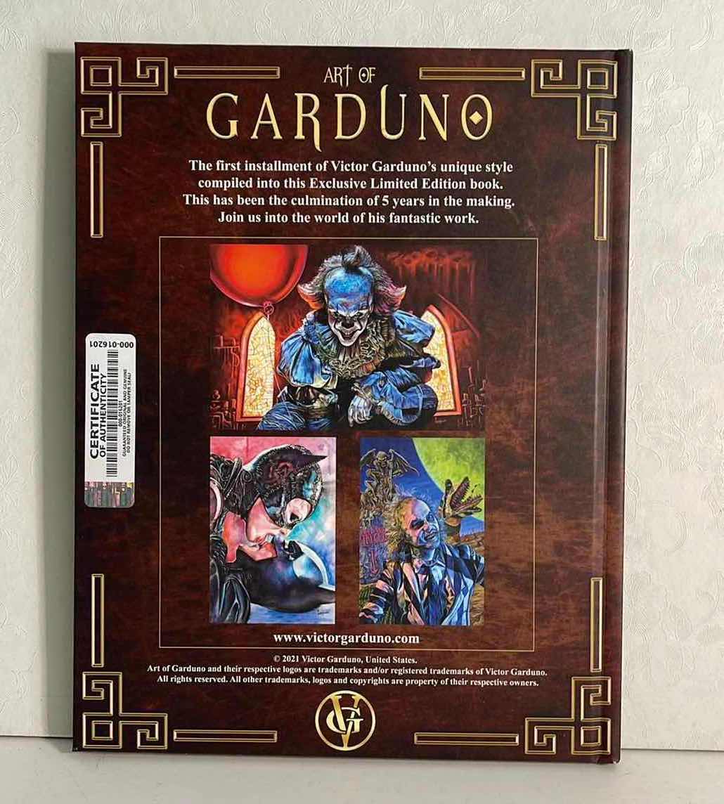 Photo 2 of RARE ART OF GARDUNO BOOK SIGNED WITH COA - RETAIL PRICE $3500