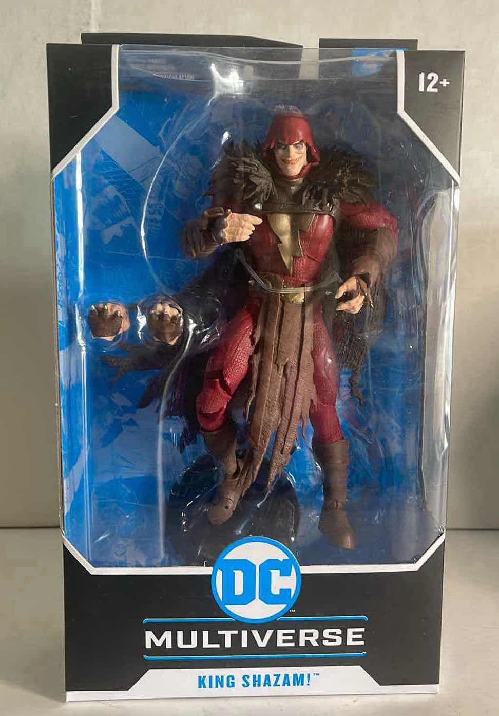 Photo 1 of NIB DC MULTIVERSE THE INFECTED “KING SHAZAM” ACTION FIGURE- RETAIL PRICE $22.99