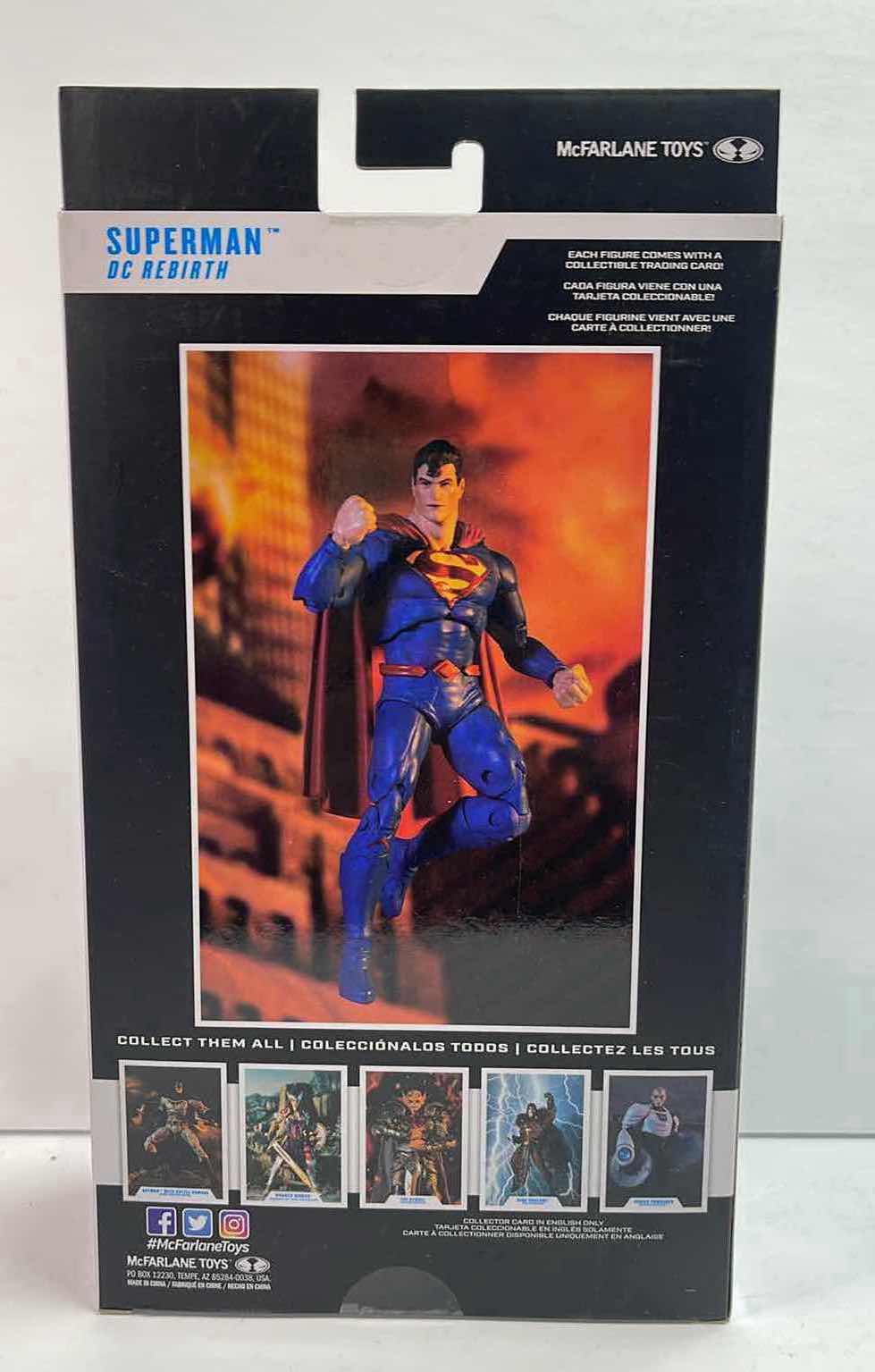 Photo 2 of NIB DC MULTIVERSE DC REBIRTH “SUPERMAN” ACTION FIGURE- RETAIL PRICE $21.99