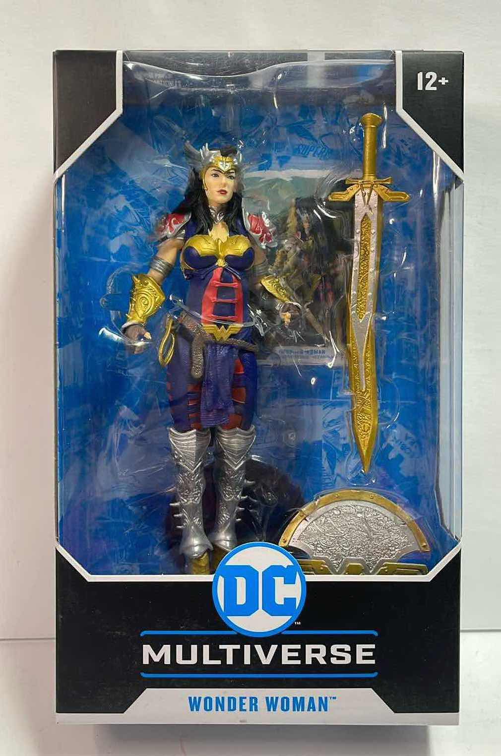 Photo 1 of NIB DC MULTIVERSE DESIGNED BY TODD MCFARLANE “WONDER WOMAN” ” ACTION FIGURE- RETAIL PRICE $22.99