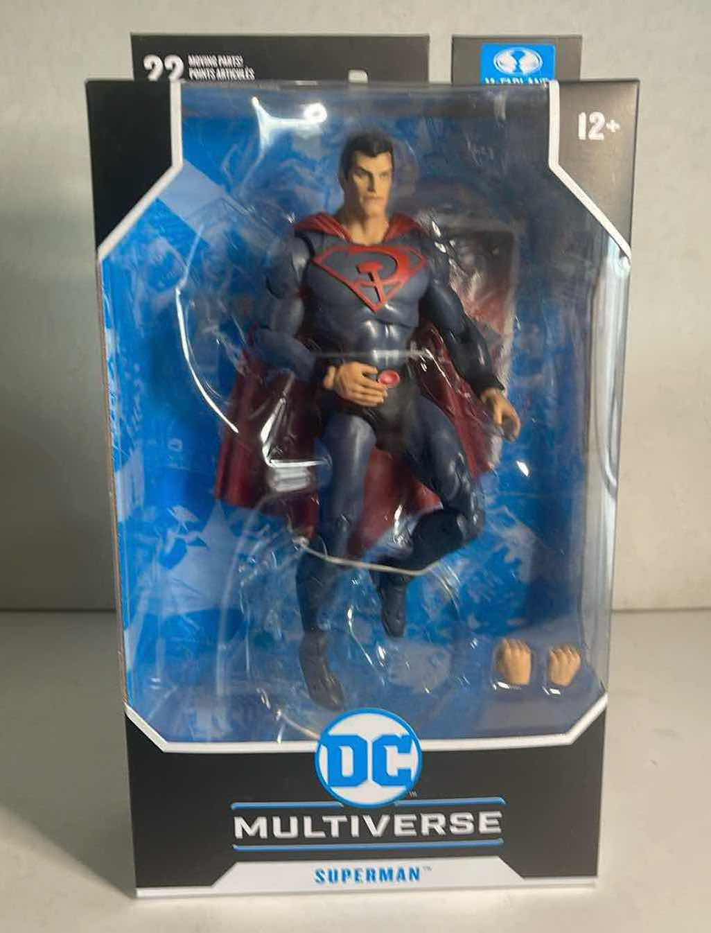 Photo 1 of NIB DC MULTIVERSE RED SON  “SUPERMAN” ACTION FIGURE- RETAIL PRICE $15.00