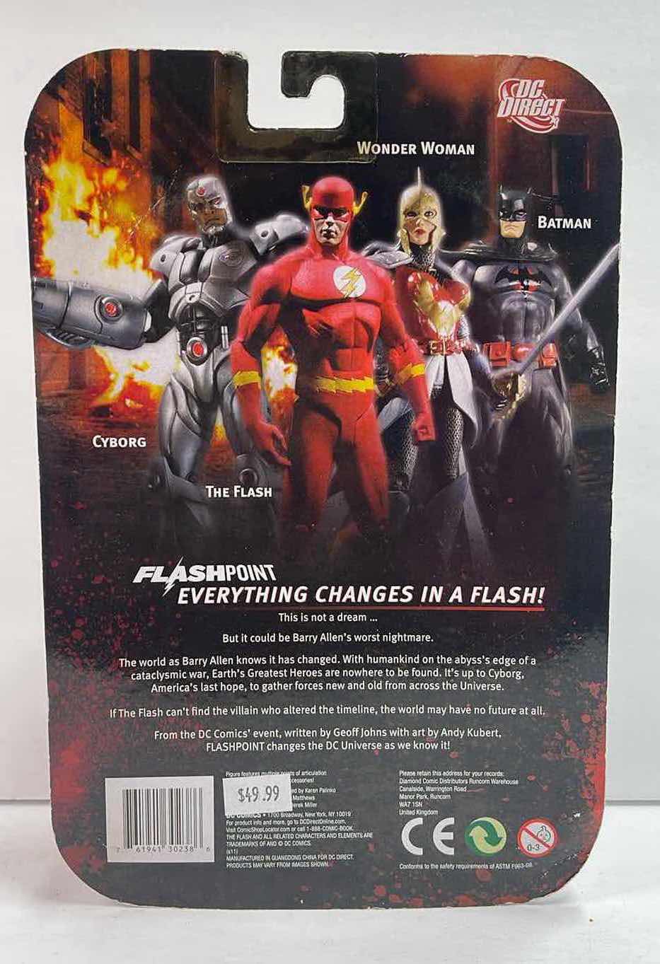 Photo 2 of NIB DC DIRECT FLASHPOINT COLLECTOR ACTION FIGURE- RETAIL PRICE $49.99