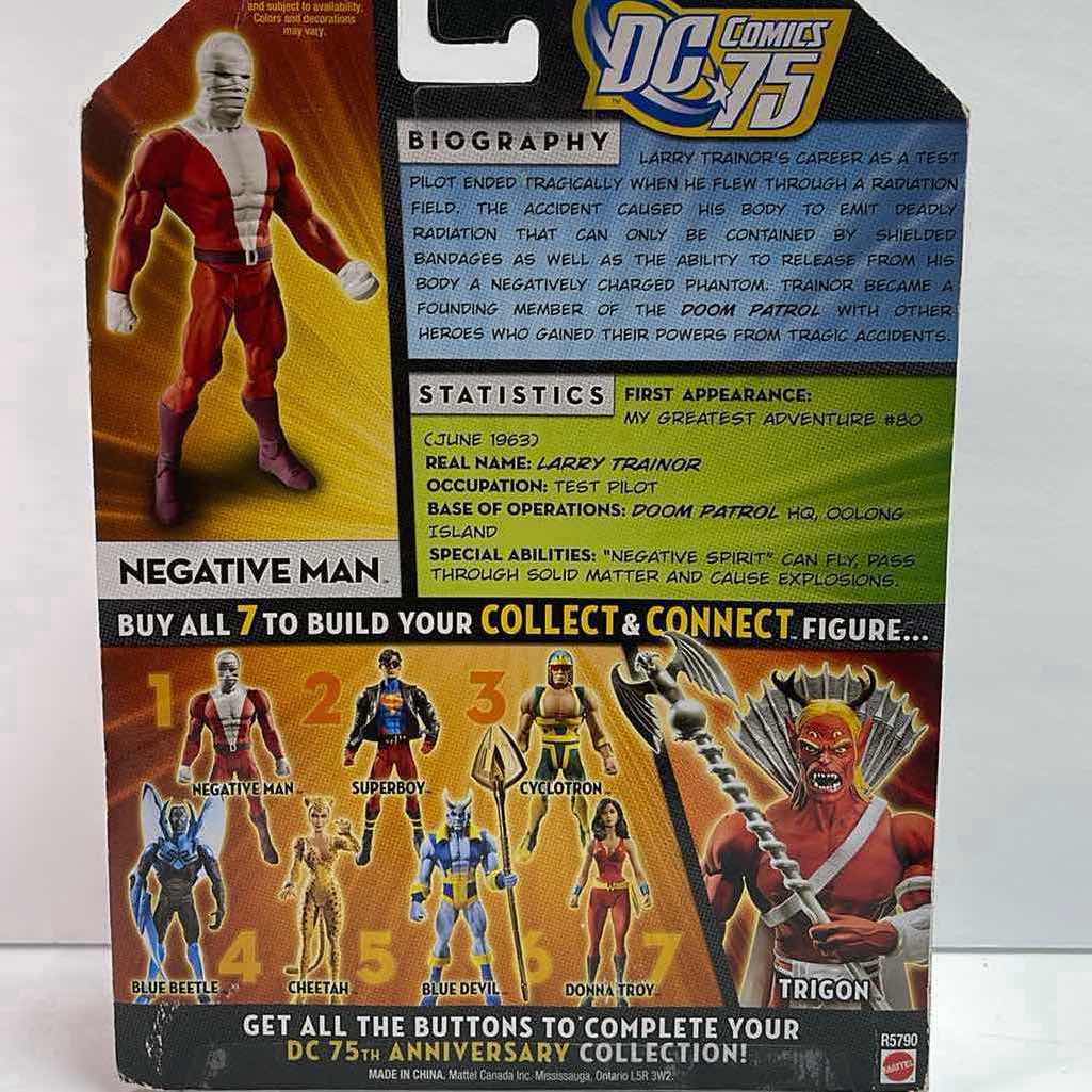Photo 2 of DC UNIVERSE CLASSICS “NEGATIVE MAN” WAVE 13 FIGURE #13 - RETAIL PRICE $19.99