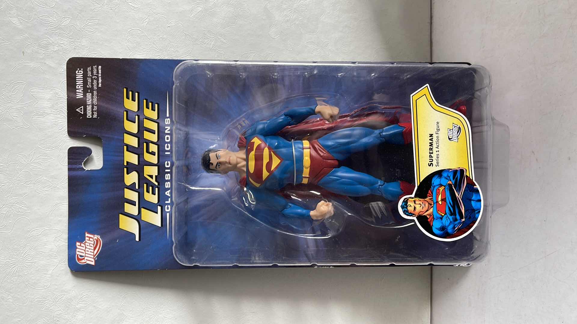 Photo 1 of NIB JUSTICE LEAGUE SUPERMAN - RETAIL PRICE $59.99