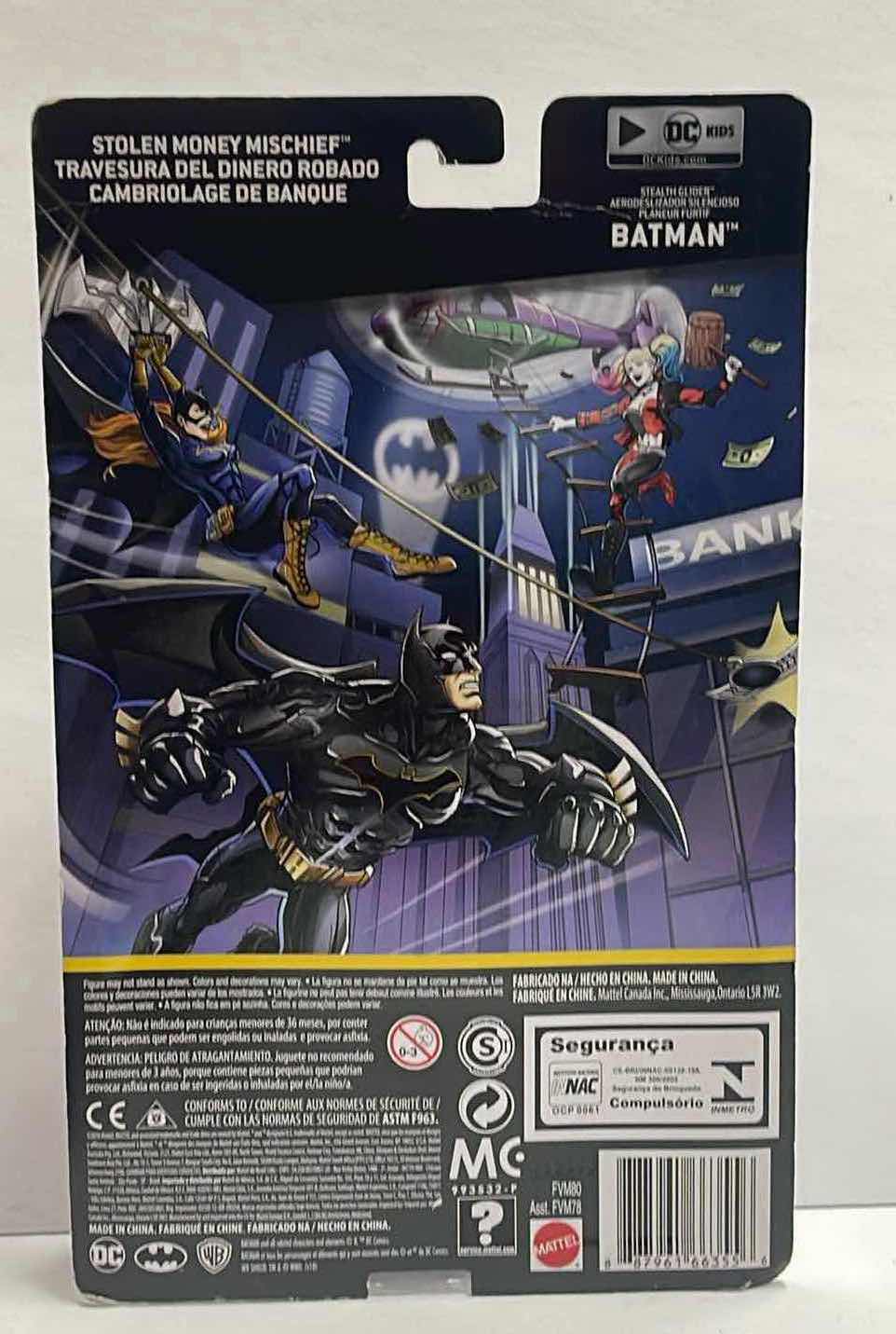 Photo 2 of NIB MATTEL DC BATMAN MISSIONS STEATH GLIDER - RETAIL PRICE $29.99