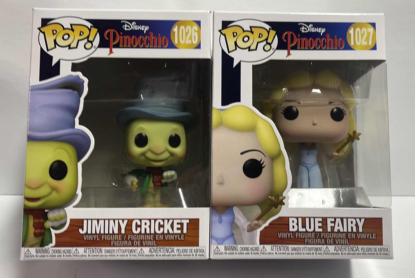 Photo 1 of NIB FUNKO POP DISNEY SERIES “BLUE FAIRY & JIMINY CRICKET - RETAIL PRICE $32.99