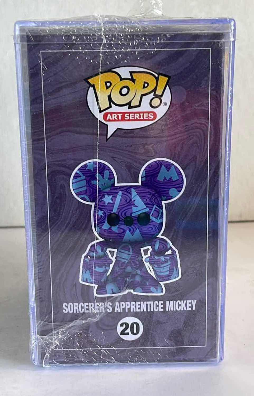 Photo 4 of NIB FUNKO POP ART SERIES DISNEY SORCERER'S APPRENTICE MICKEY #20 WALMART EXCLUSIVE - RETAIL PRICE $26.99