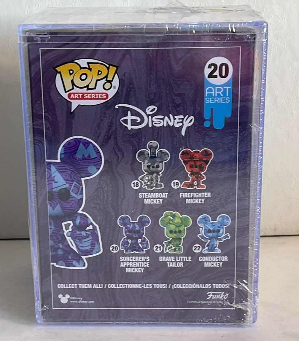 Photo 2 of NIB FUNKO POP ART SERIES DISNEY SORCERER'S APPRENTICE MICKEY #20 WALMART EXCLUSIVE - RETAIL PRICE $26.99