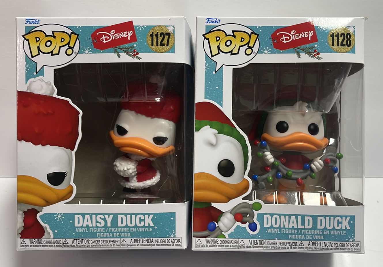 Photo 1 of NIB FUNKO POP DISNEY SERIES “DAISY & DONALD DUCK HOLIDAY “ RETAIL PRICE $ 27.99