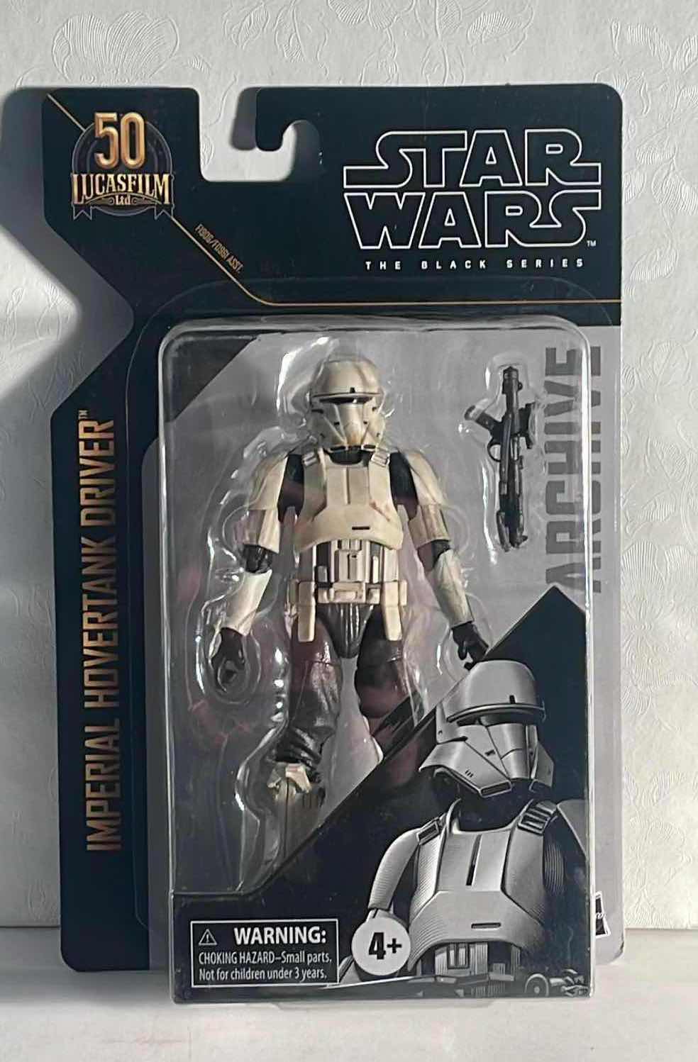 Photo 1 of NIB STAR WARS THE BLACK SERIES IMPERIAL HOVERTANK DRIVER - RETAIL PRICE $19.99