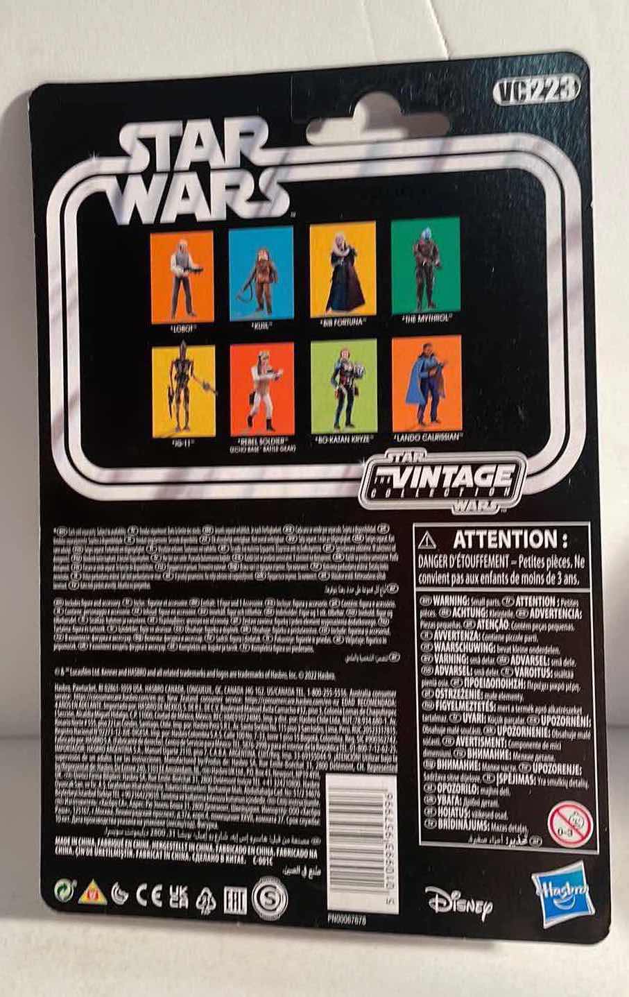 Photo 2 of NIB STAR WARS THE VINTAGE COLLECTION “LOBOT” ACTION FIGURE - RETAIL PRICE $75.00
