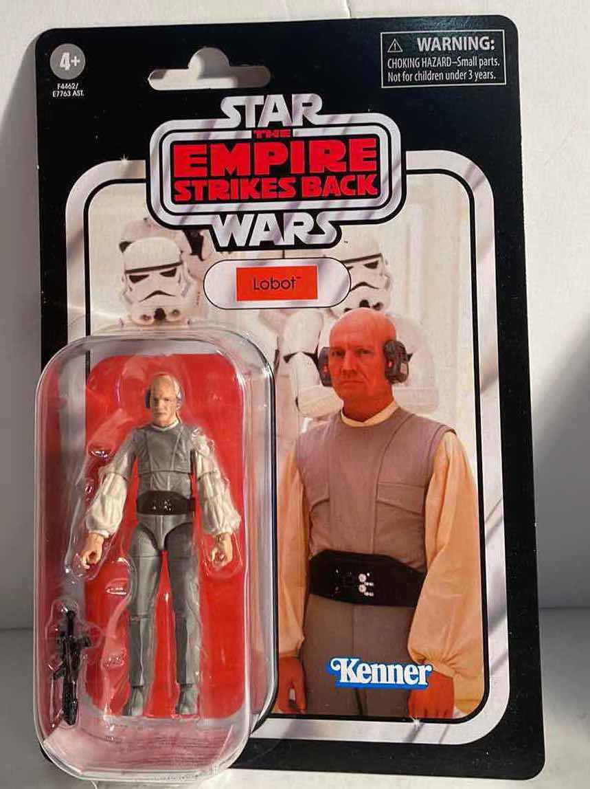 Photo 1 of NIB STAR WARS THE VINTAGE COLLECTION “LOBOT” ACTION FIGURE - RETAIL PRICE $75.00