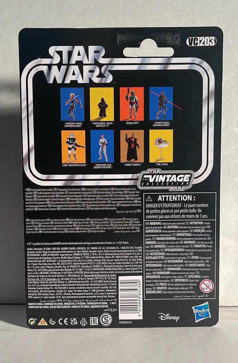 Photo 2 of NIB STAR WARS THE VINTAGE COLLECTION “OFFWORLD JAWA (ARVALA-7)” ACTION FIGURE – RETAIL PRICE $21.99