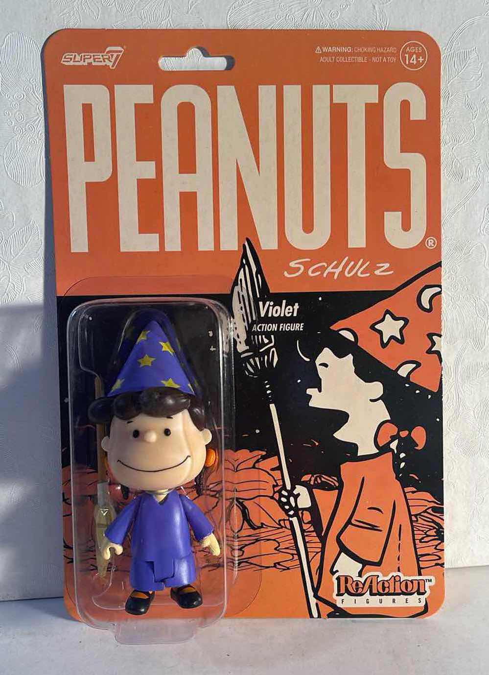 Photo 1 of NIB PEANUTS SCHULZ “VIOLET” HALLOWEEN WITCH ACTION FIGURE - RETAIL PRICE $19.99