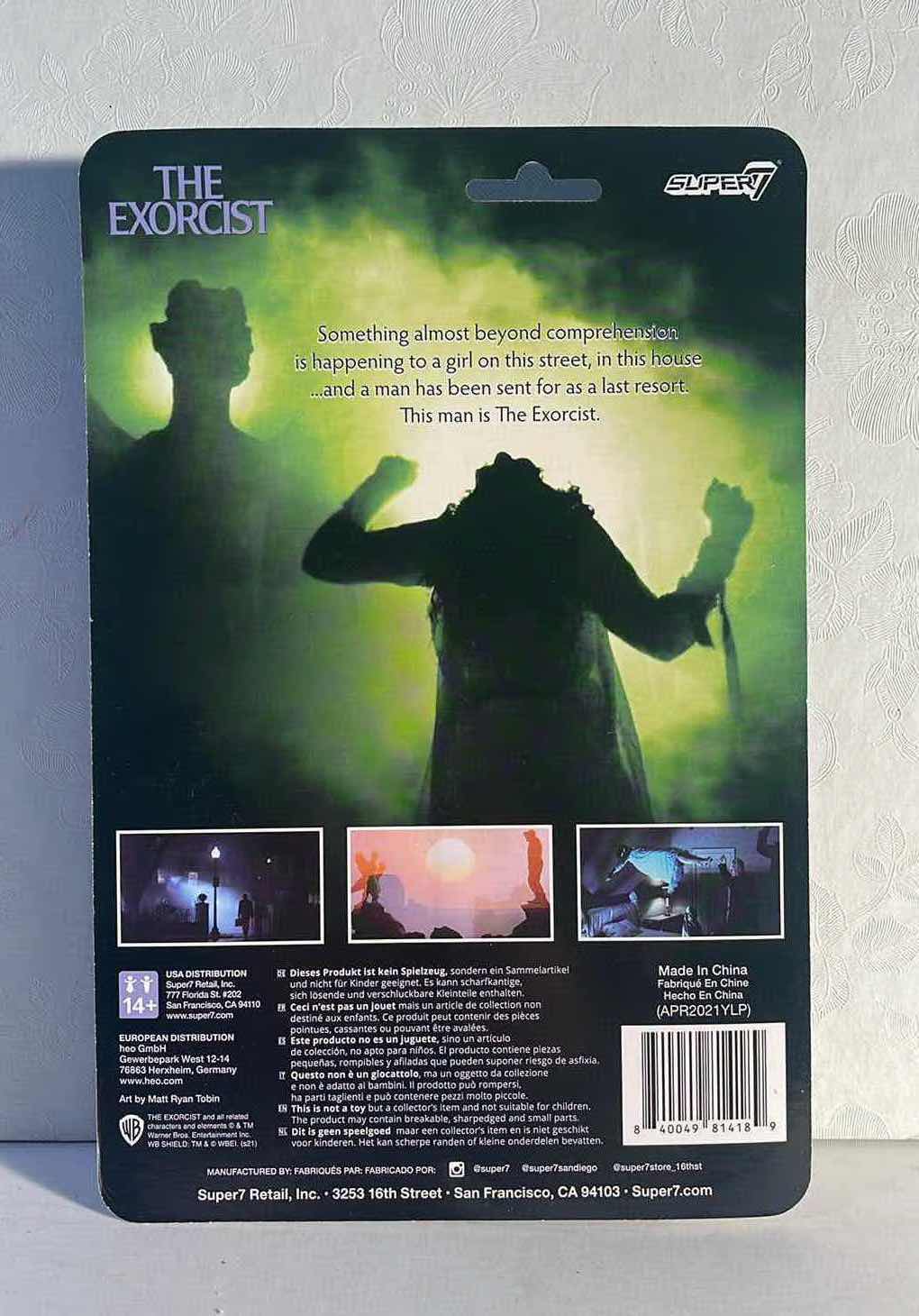 Photo 2 of NIB THE EXORCIST REACTION FIGURE “REGAN MACNEIL” - RETAIL PRICE $19.99