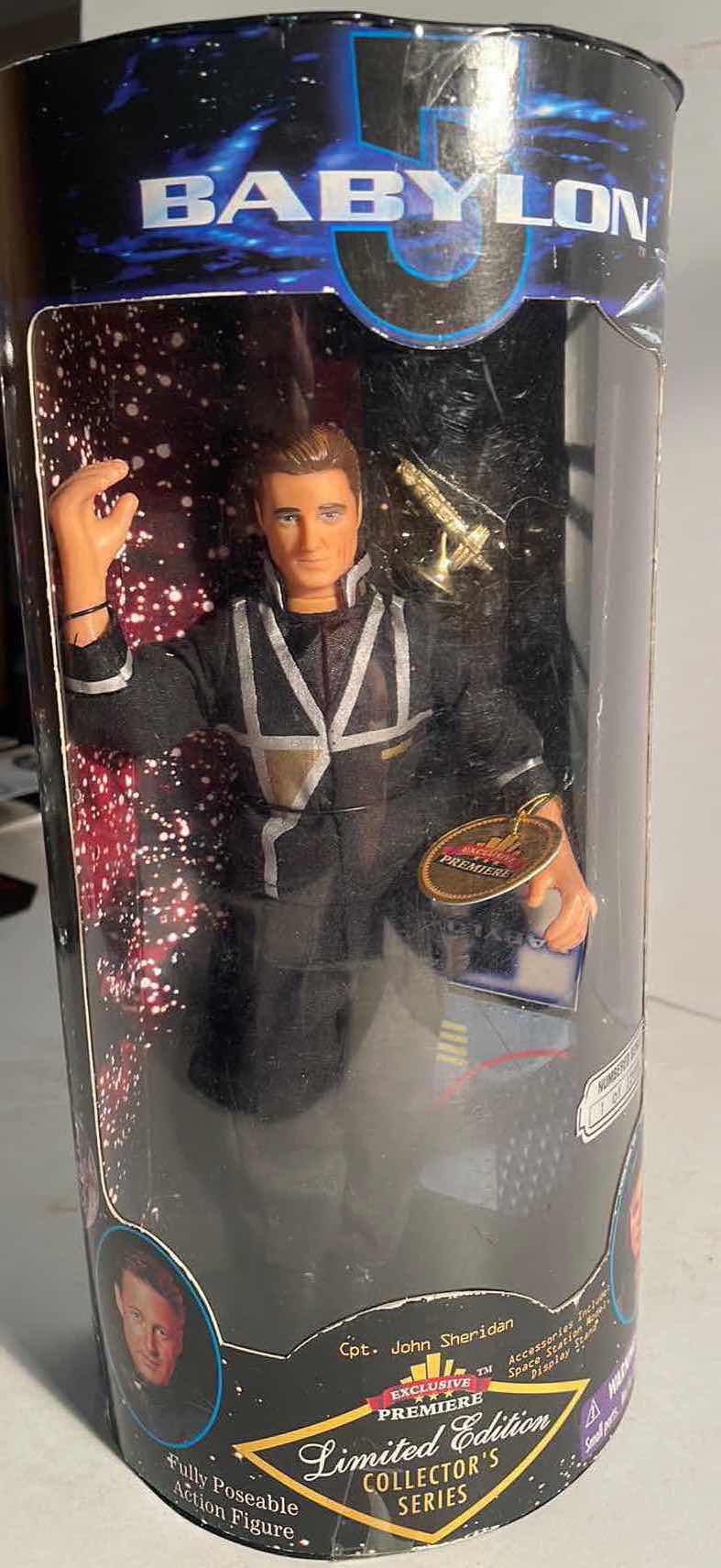 Photo 1 of NIB BABYLON 5 “CAPTAIN JOHN SHERIDAN” ACTION FIGURE EXCLUSIVE PREMIERE LIMITED EDITION 1 OF 12000 RETAIL PRICE $25.99