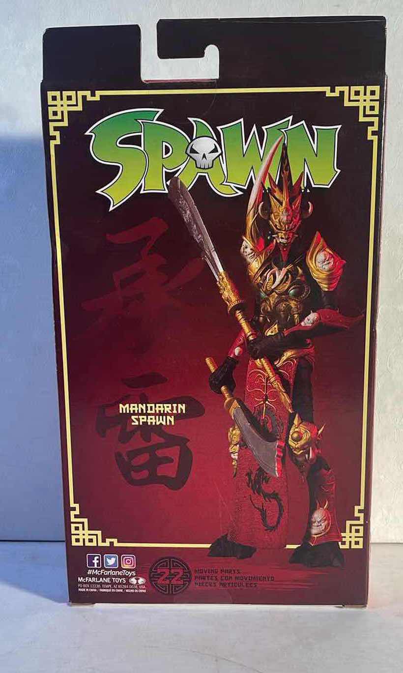 Photo 2 of NIB SPAWN “MANDARIN SPAWN” ACTION FIGURE , MCFARLANE TOYS - RETAIL PRICE $29.99