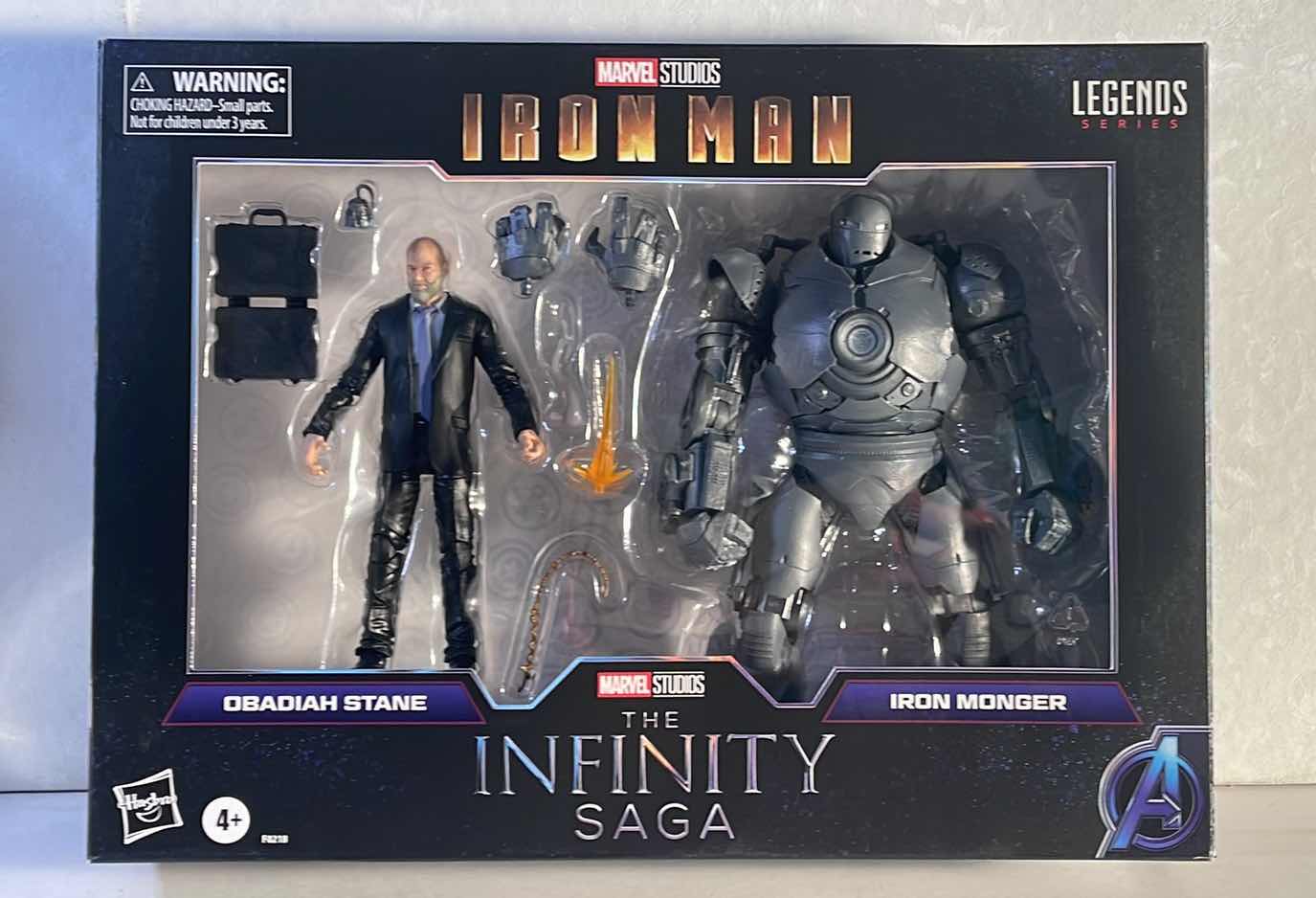 Photo 1 of NIB MARVEL STUDIOS IRONMAN THE INFINITY SAGA OBADIAH STANE- IRON MONGER - RETAIL PRICE $ 75.99