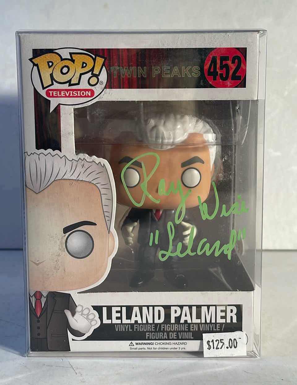 Photo 1 of NIB SIGNED FUNKO POP w/ COA TELEVISION SERIES TWIN PEAKS  “LELAND PALMER” - RETAIL PRICE $125.09