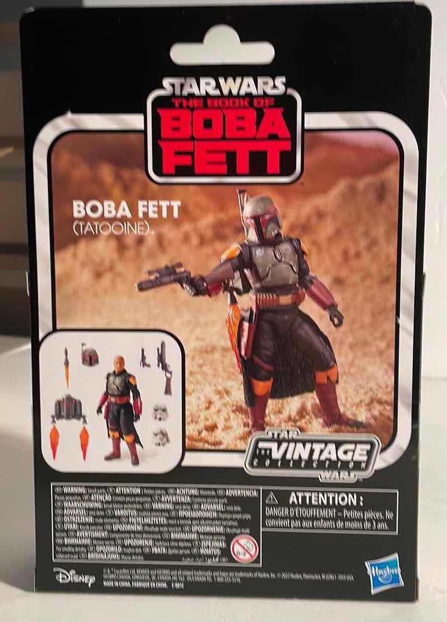 Photo 2 of NIB STAR WARS VINTAGE COLLECTION “BOOK OF BOBA FETT” TATOOINE DELUXE ACTION FIGURE - RETAIL PRICE $21.99