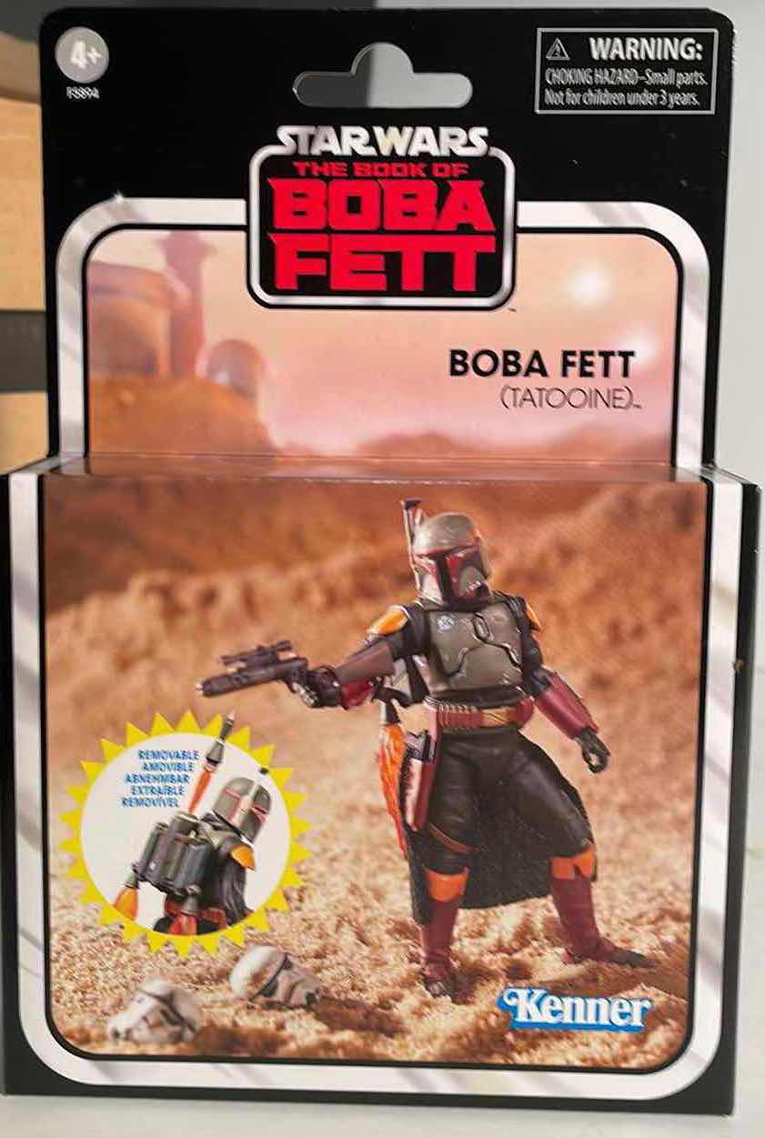 Photo 1 of NIB STAR WARS VINTAGE COLLECTION “BOOK OF BOBA FETT” TATOOINE DELUXE ACTION FIGURE - RETAIL PRICE $21.99