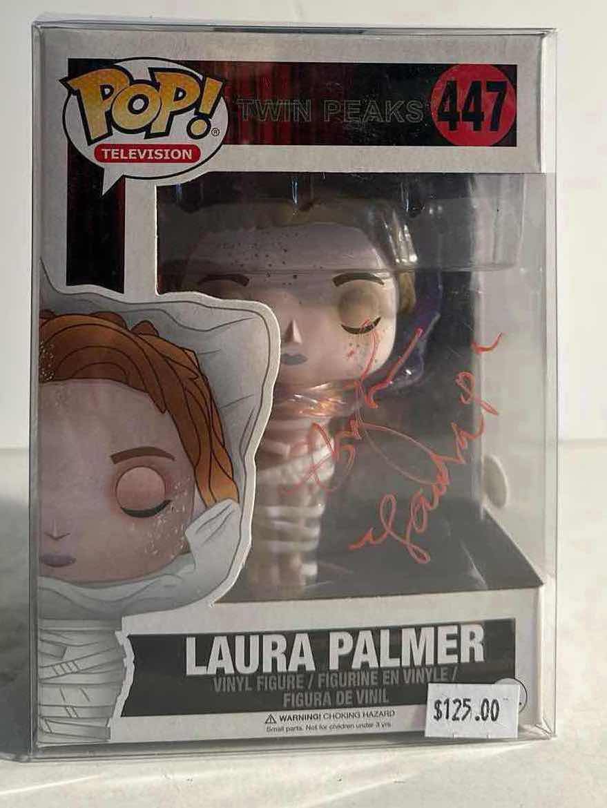 Photo 1 of NIB SIGNED FUNKO POP w/coa TELEVISION- TWIN PEAKS “LAURA PALMER” TOTAL RETAIL PRICE $125.00