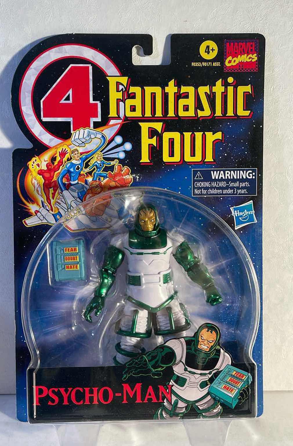 Photo 1 of NIB MARVEL LEGENDS FANTASTIC FOUR RETRO “PSYCHO-MAN” ACTION FIGURE- RETAIL PRICE $ 22.99