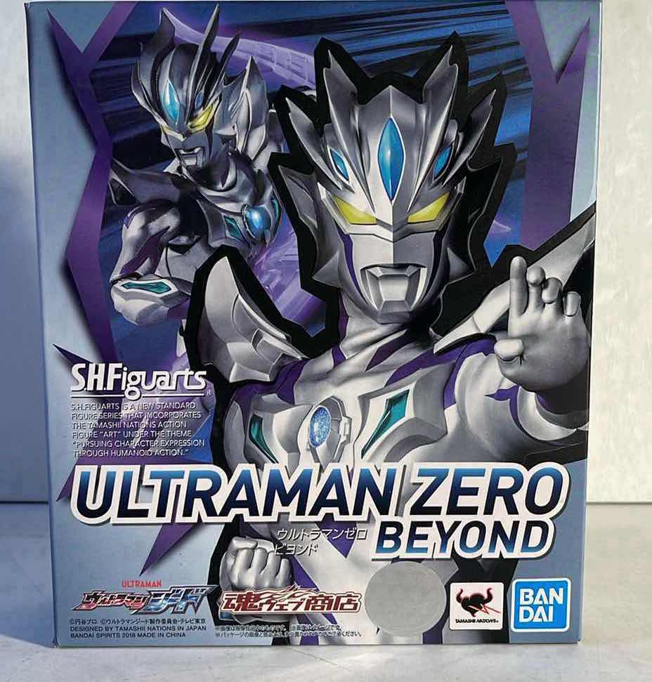 Photo 1 of NIB S.H. FIGUARTS ULTRAMAN ZERO BEYOND ACTION FIGURE - RETAIL PRICE $109.99