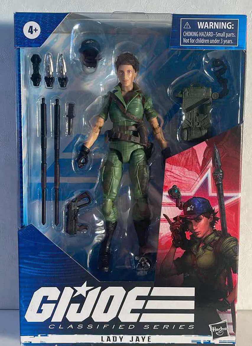 Photo 1 of NIB GI JOE CLASSIFIED SERIES #25 LADY JAYE ACTION FIGURE- RETAIL PRICE $17.99