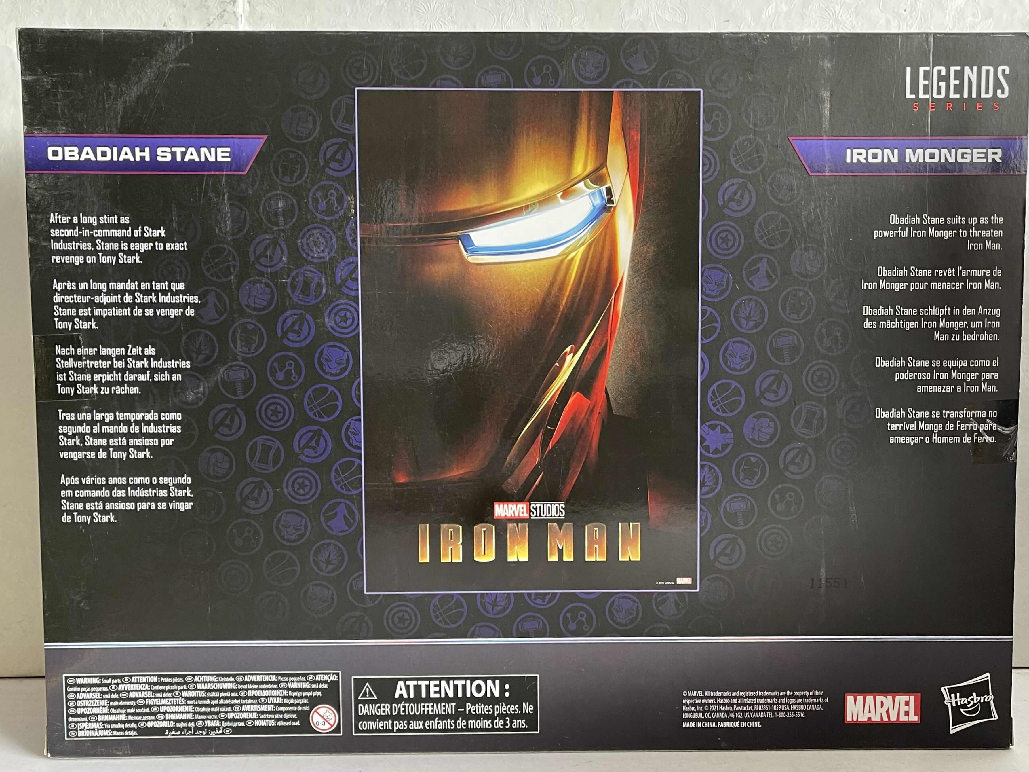 Photo 2 of NIB MARVEL STUDIOS IRON MAN THE INFINITY SAGA BOX SET - RETAIL PRICE $ 69.00