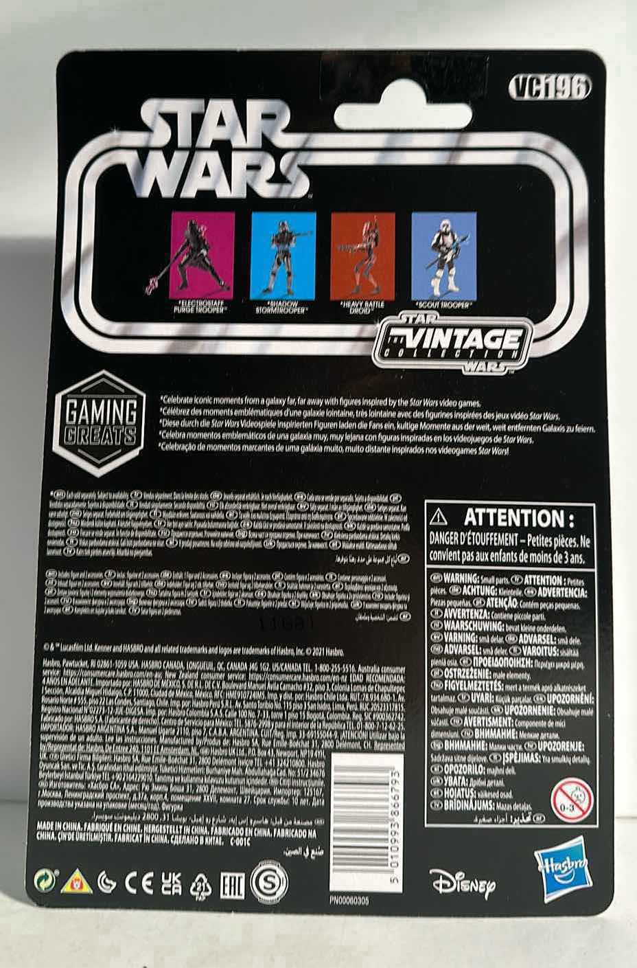 Photo 2 of NIB STAR WARS THE VINTAGE COLLECTION “SCOUT TROOPER” ACTION FIGURE – RETAIL PRICE $15.99