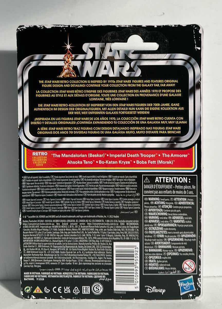 Photo 2 of NIB STAR WARS THE RETRO COLLECTION THE MANDALORIAN “BOBA FELT” ACTION FIGURE – RETAIL PRICE $15.99