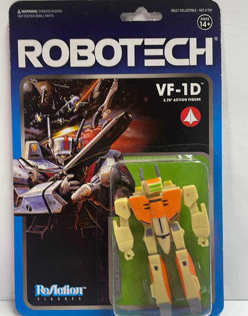 Photo 1 of NIB ROBOTECH REACTION FIGURE VALKYRIE VF-1D- RETAIL PRICE $15.99