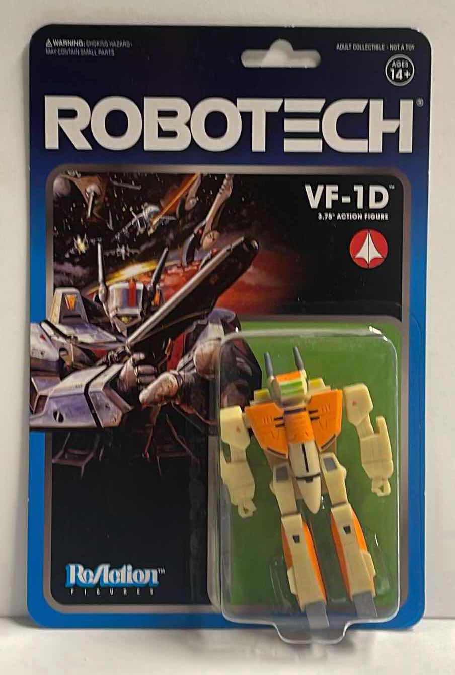 Photo 1 of NIB ROBOTECH REACTION FIGURE VALKYRIE VF-1D- RETAIL PRICE $15.99