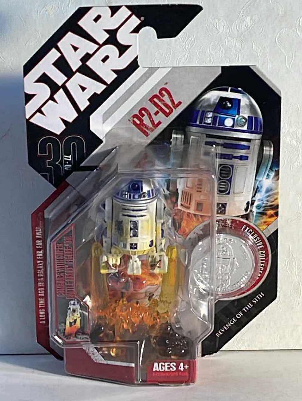 Photo 1 of NIB STAR WARS SAGA LEGENDS 30TH ANNIVERSARY “R2-D2”FIGURE W/ SILVER COIN - RETAIL PRICE $18.99