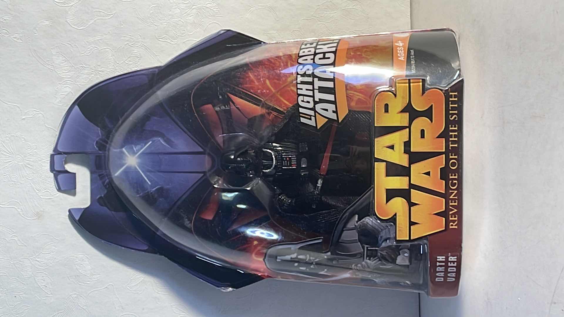Photo 1 of NIB STAR WARS REVENGE OF THE SITH “DARTH VADER” ACTION FIGURE - RETAIL PRICE $12.00