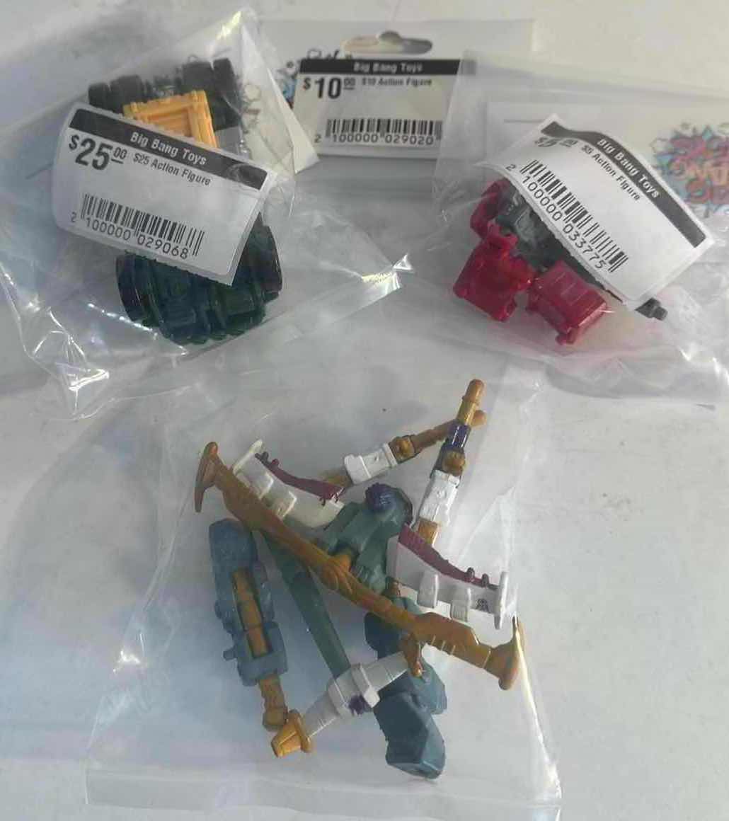 Photo 1 of VINTAGE MISC TRANSFORMERS- TOTAL RETAIL PRICE $40