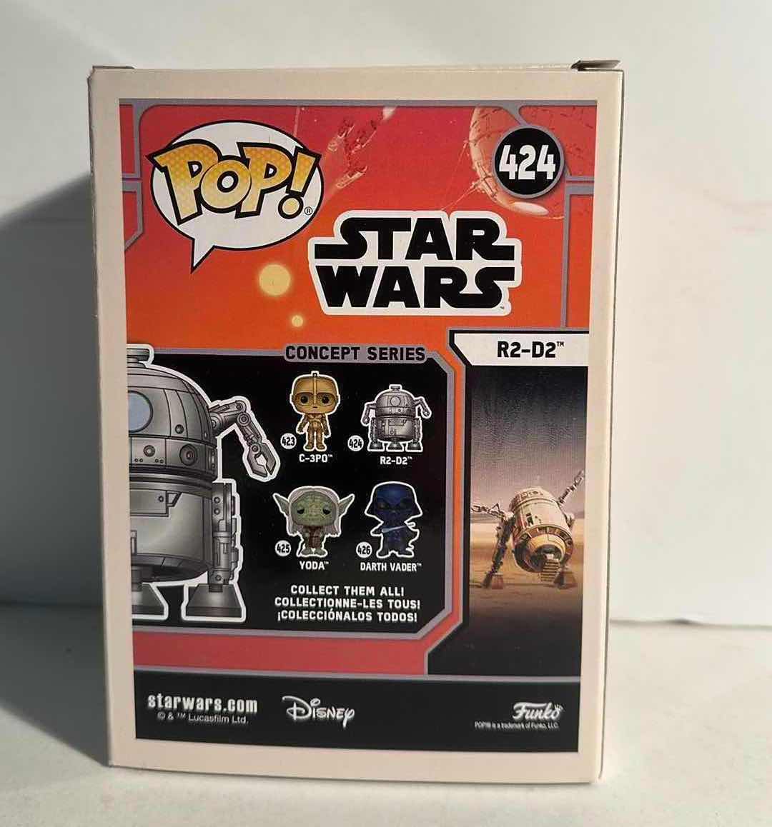 Photo 2 of POP STAR WARS “R2-D2” BOBBLEHEAD FIGURE -RETAIL PRICE $27