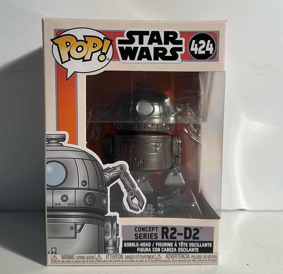 Photo 1 of POP STAR WARS “R2-D2” BOBBLEHEAD FIGURE -RETAIL PRICE $27