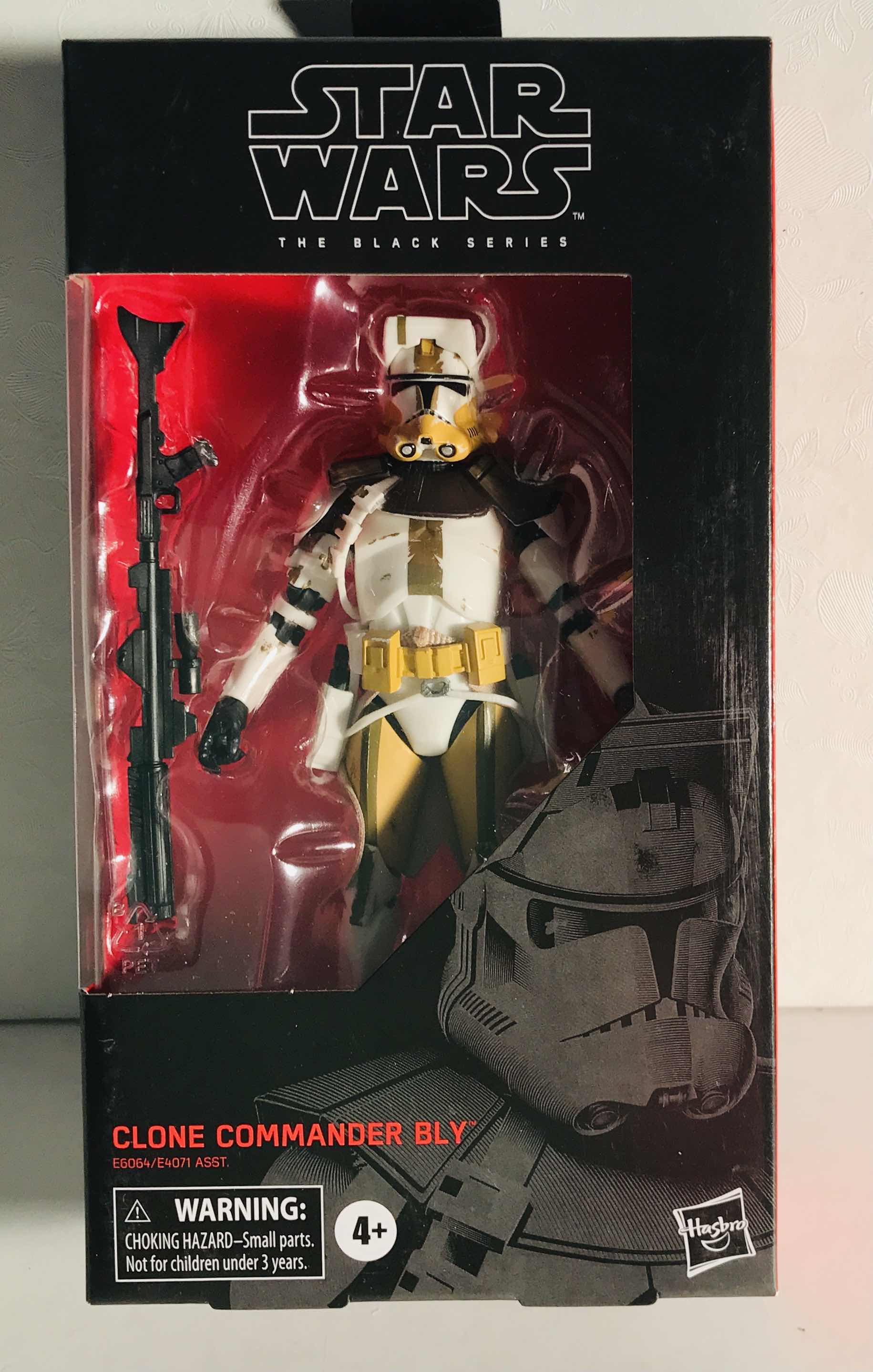 Photo 1 of NIB STAR WARS THE BLACK SERIES “CLONE COMMANDER BLY” ACTION FIGURE- RETAIL PRICE $32.00