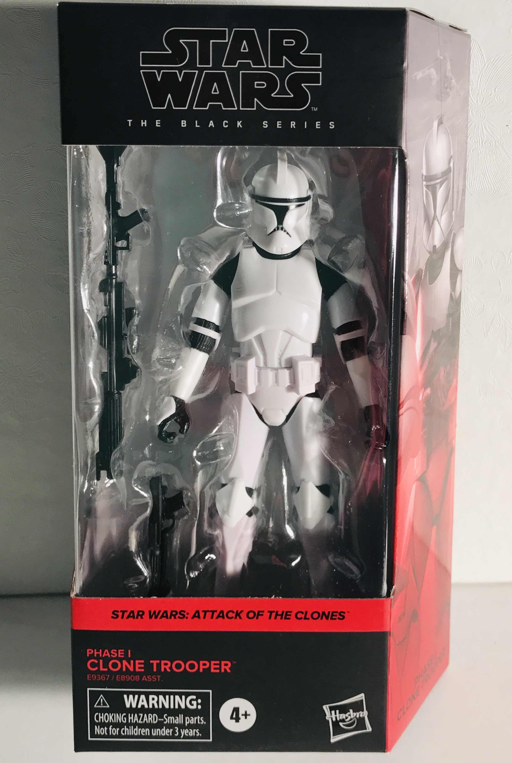 Photo 1 of NIB STAR WARS THE BLACK SERIES “PHASE 1 CLONE TROOPER” ACTION FIGURE- RETAIL PRICE $25.00