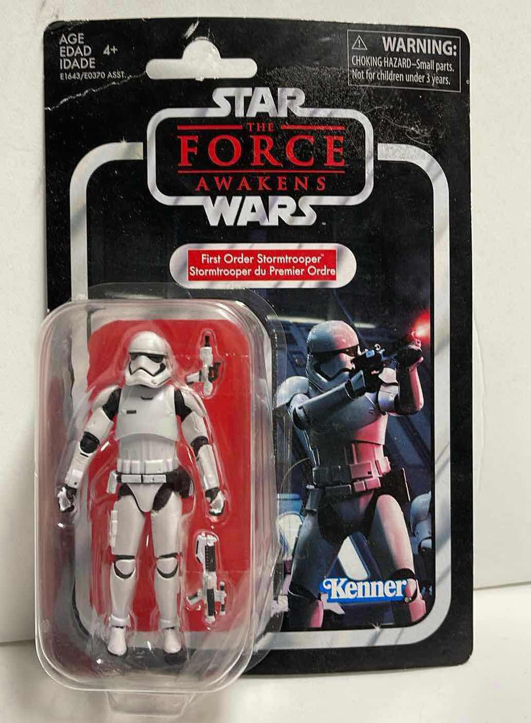 Photo 1 of NIB STAR WARS THE VINTAGE COLLECTION “FIRST ORDER STORMTOOPER” ACTION FIGURE - RETAIL PRICE $19.00