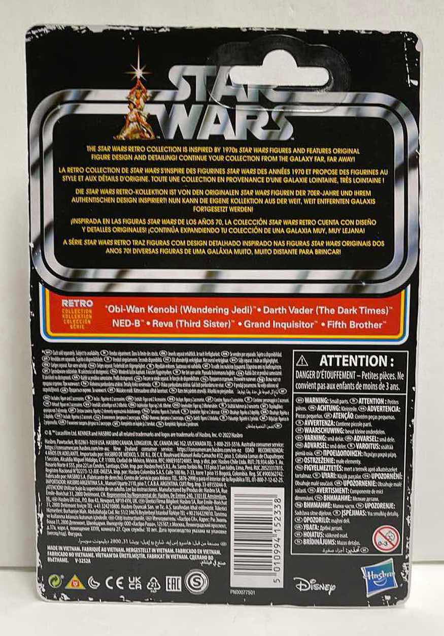 Photo 2 of NIB STAR WARS THE RETRO COLLECTION “OBI- WAN KENOBI WANDERING JEDI” ACTION FIGURE - RETAIL PRICE $17.99