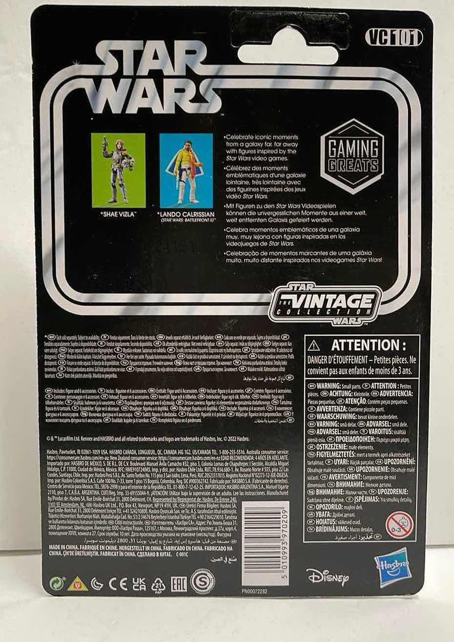 Photo 2 of NIB STAR WARS THE VINTAGE COLLECTION “SHAE VIZLA” ACTION FIGURE - RETAIL PRICE $30.00