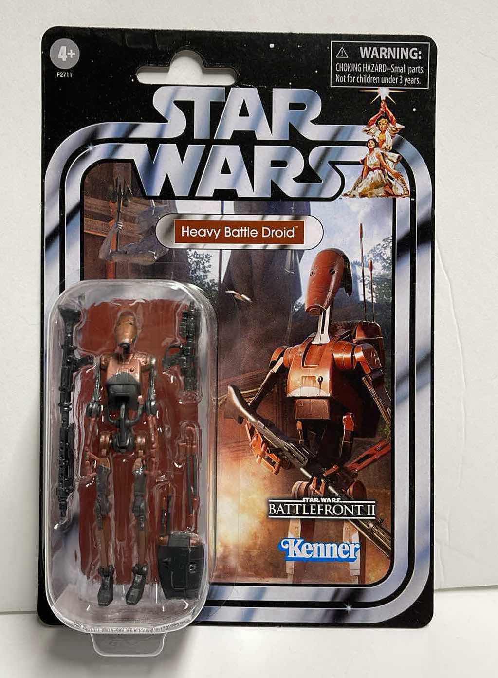 Photo 1 of NIB STAR WARS THE VINTAGE COLLECTION “HEAVY BATTLE DROID” ACTION FIGURE - RETAIL PRICE $15.99