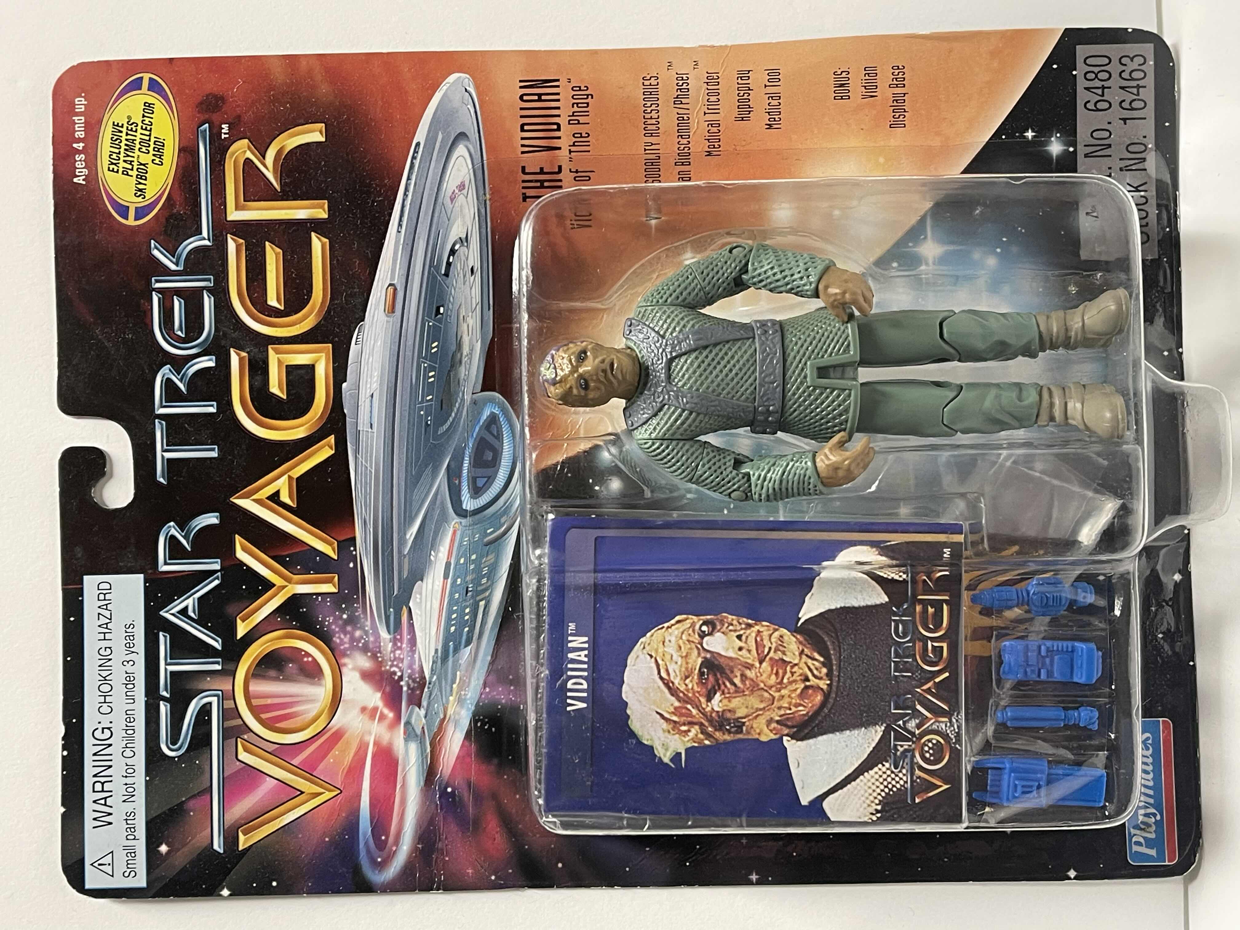 Photo 1 of NIB STAR TREK VOYAGER “THE VIDIIAN” ACTION FIGURE- RETAIL PRICE $1300